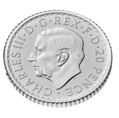 1/10 oz Britannia Charles III Silver Coin | 2024 | KHM