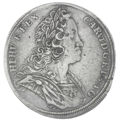 1/2 Tolar 1723 Karel VI. Kutná Hora