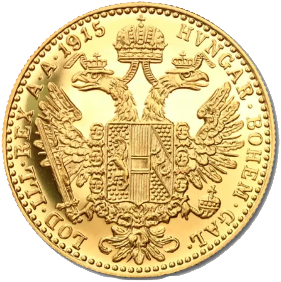 Zlatá mince 1 DUKÁT František Josef I. 1915 | KHM