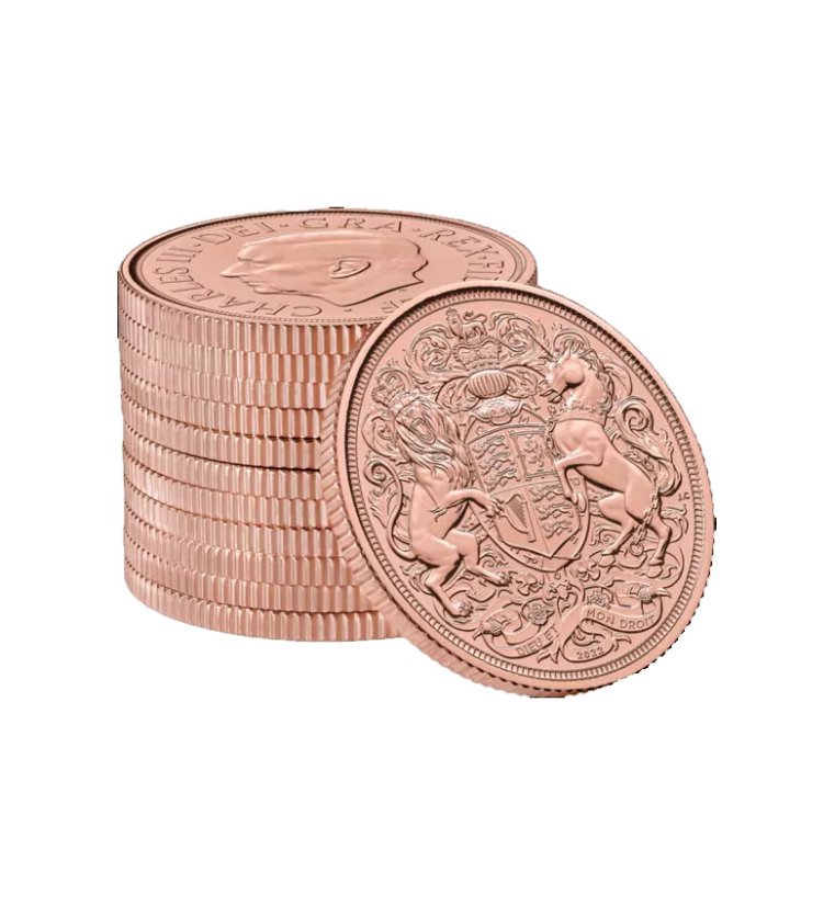 Investiční zlatá mince, 1GBP Memorial Sovereign Charles III | 2022 | KHM
