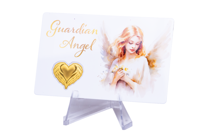 Anděl strážný srdce | finecard | KHM Art