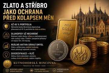 Zlato a bitcoin mají být nejspolehlivější ochranou proti kolapsu měn