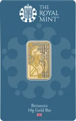 10g Britannia Gold Bar | Royal Mint | KHM