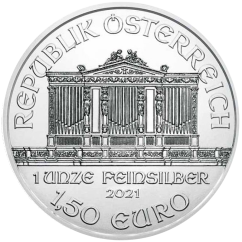 Stříbrná mince 1,5 EUR Wiener Philharmoniker 1 OZ