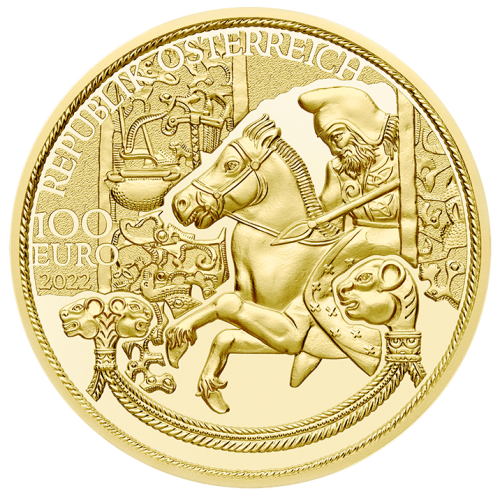 Pamětní zlatá mince, 100EUR The Gold Of The Scythians