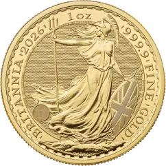 1 oz Britannia Charles III Gold Coin | 2026 | KHM
