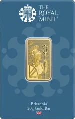 20g Britannia Gold Bar | Royal Mint | KHM