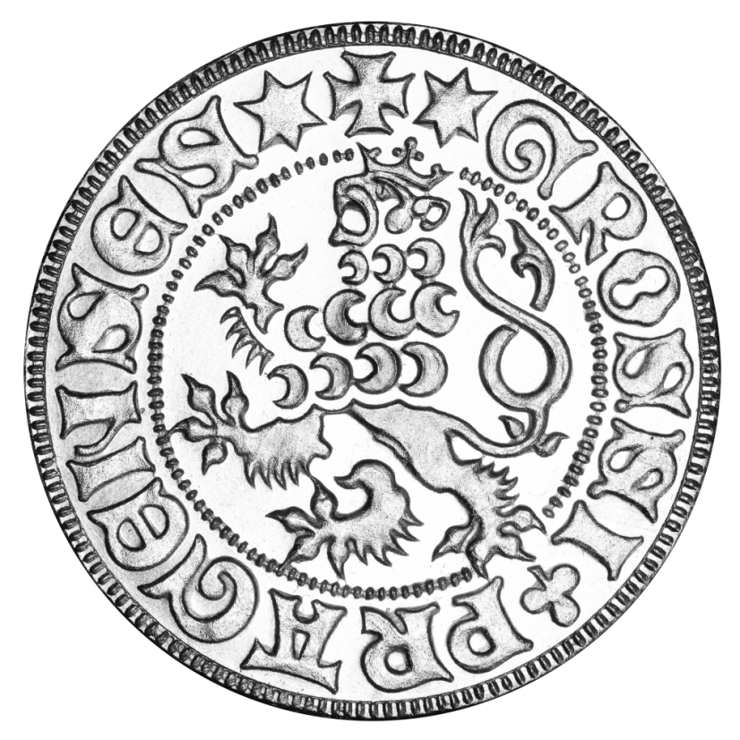Tlustý Pražský Groš Václava IV. | KHM k výročí 725. let ražby
