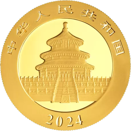 3g China Panda Gold Coin | 2024 | KHM