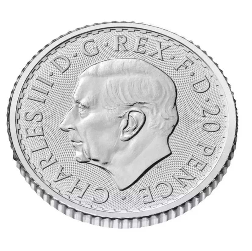 1/10 oz Britannia Charles III Silver Coin | 2024 | KHM