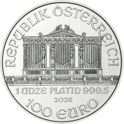 1 oz Vienna Philharmonic Platinum Coin | 2026 | KHM
