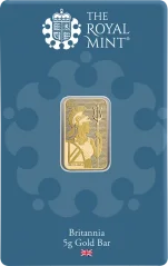 5g Britannia Gold Bar | Royal Mint | KHM