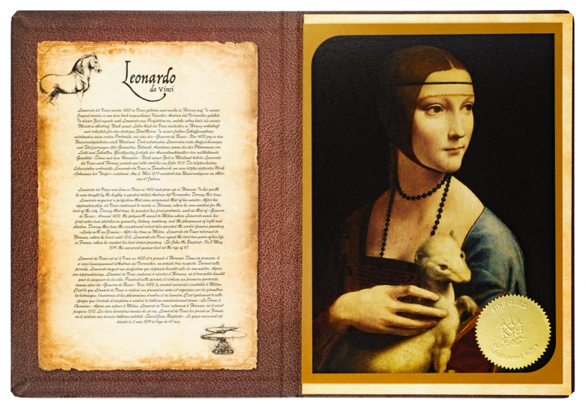 Leonardo da Vinci 2 | Zlaté album | KHM Art