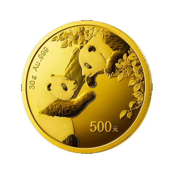 30g China Panda Gold Coin | 2023 | KHM