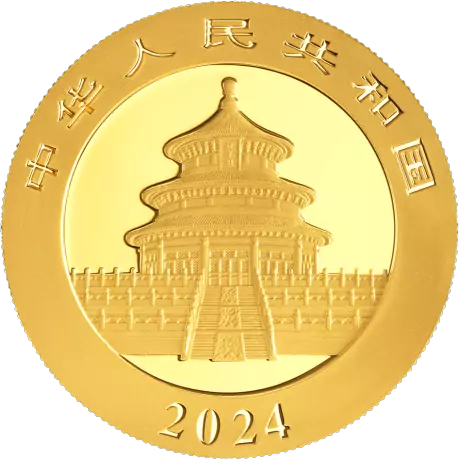 15g China Panda Gold Coin | 2024 | KHM