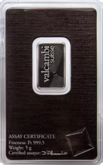 5g Platinum Bar | Valcambi | KHM