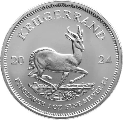 Stříbrná mince 1 oz Krugerrand Silver Coin | KHM