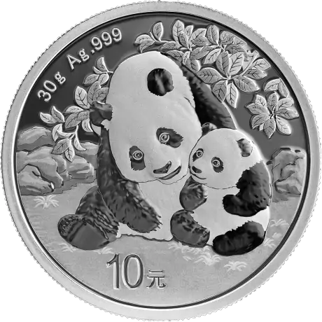 30g China Panda Silver Coin | 2024 | KHM