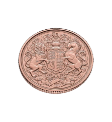 Investiční zlatá mince, 1GBP Memorial Sovereign Charles III | 2022 | KHM