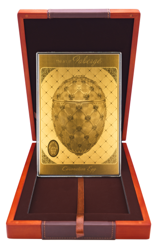 Fabergého vejce | zlatá mince | KHM Art
