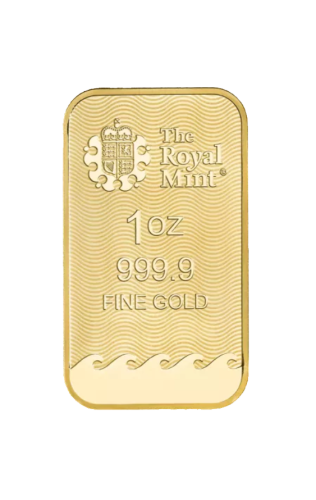 1 oz Britannia Gold Bar | Royal Mint | KHM