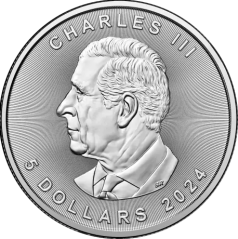 Stříbrná mince 1 oz Silver Maple Leaf Coin | KHM