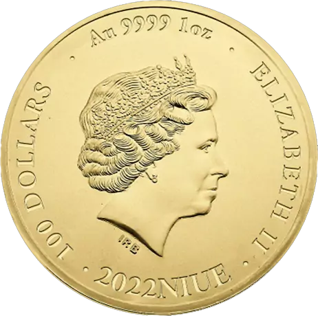 1 oz Gold Coin Bitcoin | KHM