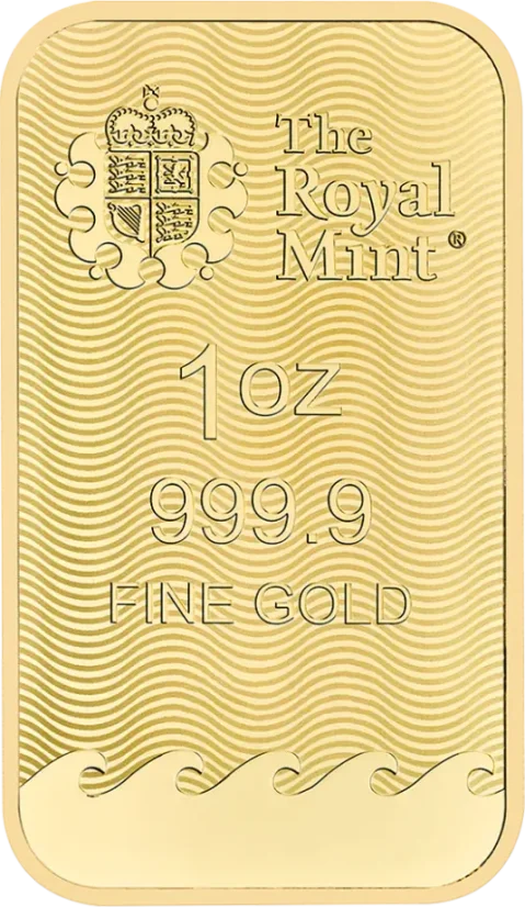 1 oz Britannia Gold Bar | Royal Mint | KHM