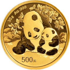 30g China Panda Gold Coin | 2024 | KHM