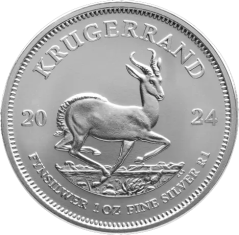 Stříbrná mince 1 oz Krugerrand Silver Coin | KHM