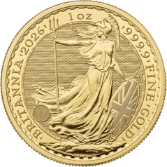 1 oz Britannia Charles III Gold Coin | 2026 | KHM