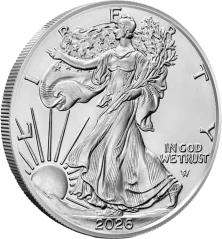 1 oz American Eagle Silver Coin | 2026 | KHM