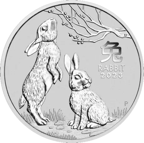 5 oz Lunar III Rabbit | Silver | 2023 | KHM