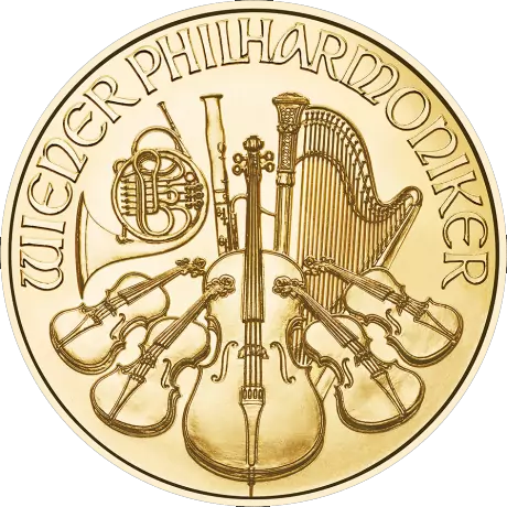 Zlatá mince 4EUR Wiener Philharmoniker 1/25 OZ | KHM