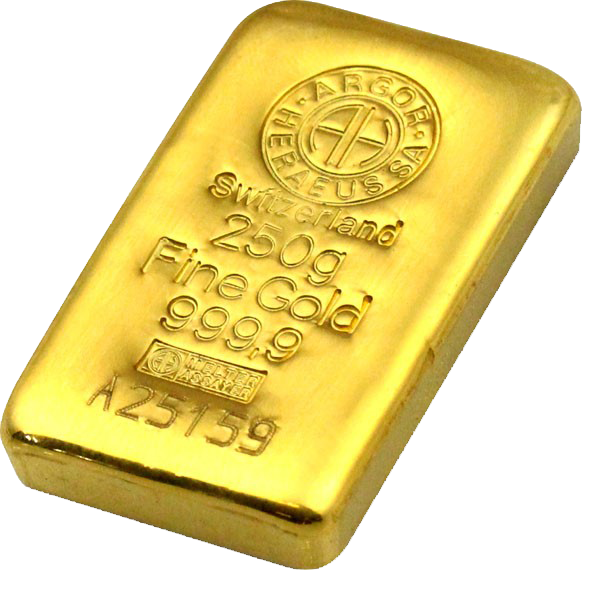Investiční zlato Argor Heraeus 250 g | KHM