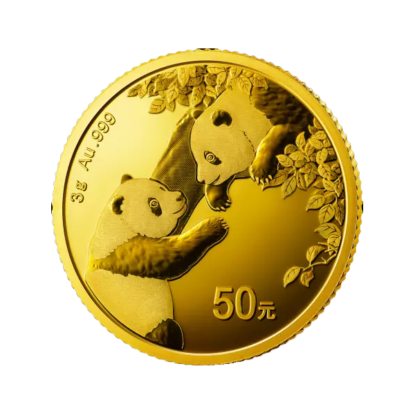 3g China Panda Gold Coin | 2023 | KHM