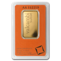 Investiční zlato 1 OZ 31.1g | Valcambi | KHM