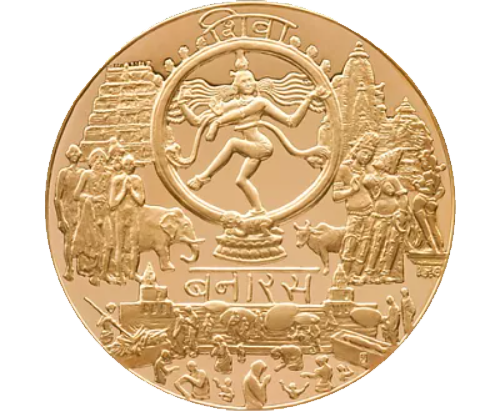 Pamětní zlaté medaile "Světová náboženství" v sadě proof | KHM