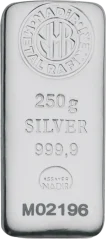 250g Silver Bar | Nadir Metal Rafineri | KHM