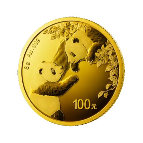 8g China Panda Gold Coin | 2023 | KHM