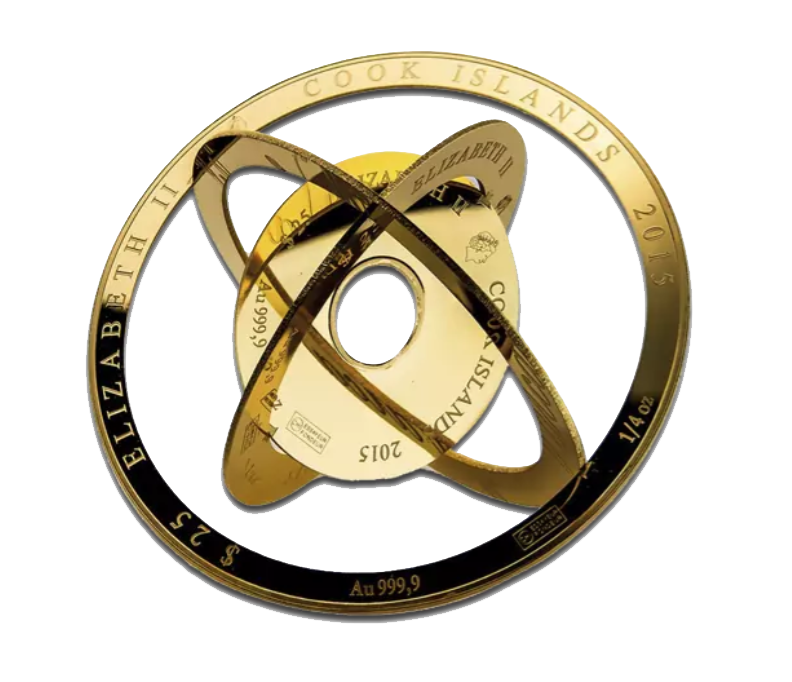 Zlatá mince 1OZ Cook Island Armillary Valcambi Gold Coin | KHM