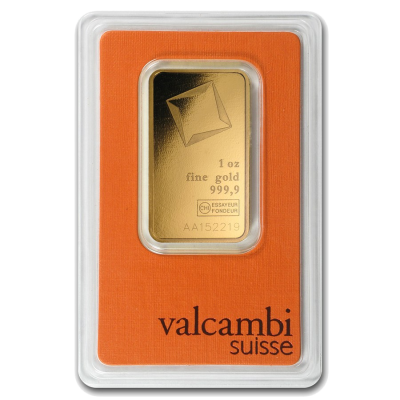 Investiční zlato 1 OZ 31.1g | Valcambi | KHM