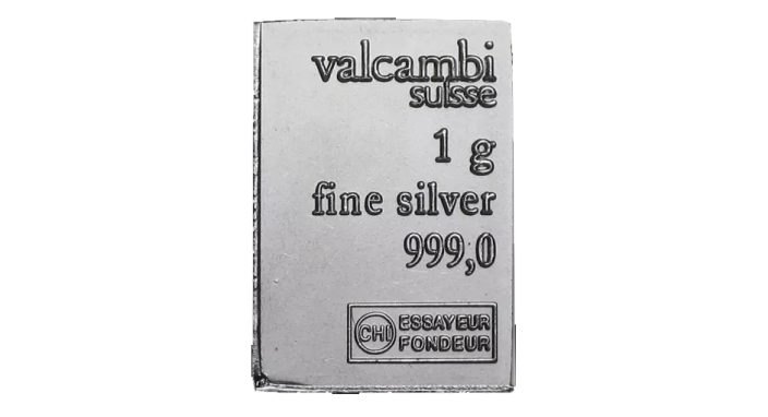 Investiční stříbro 100 x 1 g CombiBar® | Silver | Valcambi | KHM