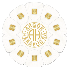 Investiční zlato 10 x 1g Gold Bars GoldSeed | Argor-Heraeus | KHM