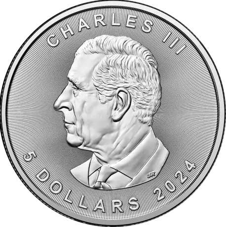 1 oz Silver Maple Leaf Coin | 2024 | KHM