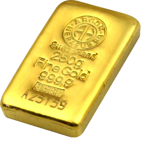 Investiční zlato Argor Heraeus 250 g | KHM