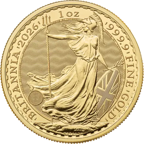 1 oz Britannia Charles III Gold Coin | 2026 | KHM