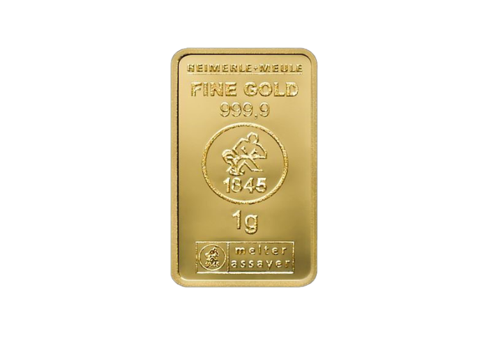 Investiční zlato Heimerle Meule 1 g | KHM
