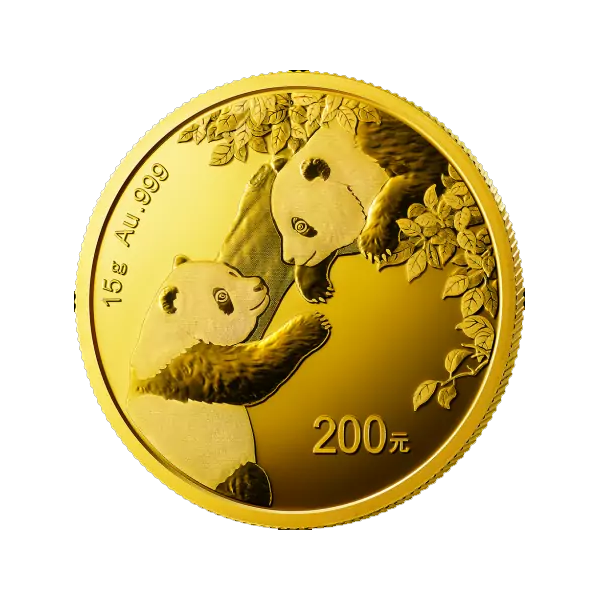 15g China Panda Gold Coin | 2023 | KHM