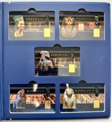 Album egyptští faraoni 5ks | finecard | KHM Art